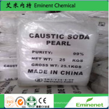 Factory Supply SGS 99% Caustic Soda Pearls (sodium hydroxide)